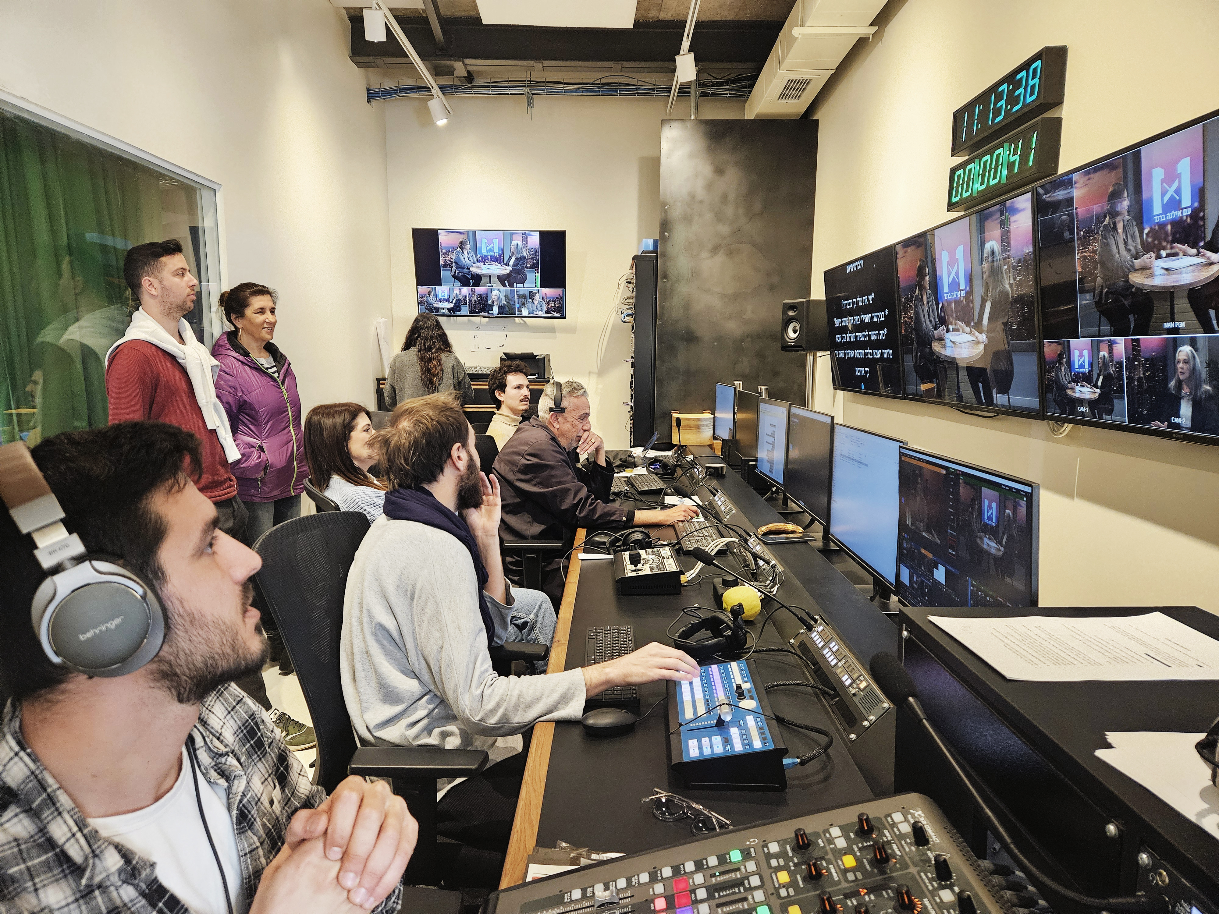control room TLVTV